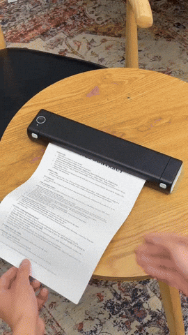Royallure Pocket Thermal Printer – Compact Inkless, Bluetooth Print Anywhere