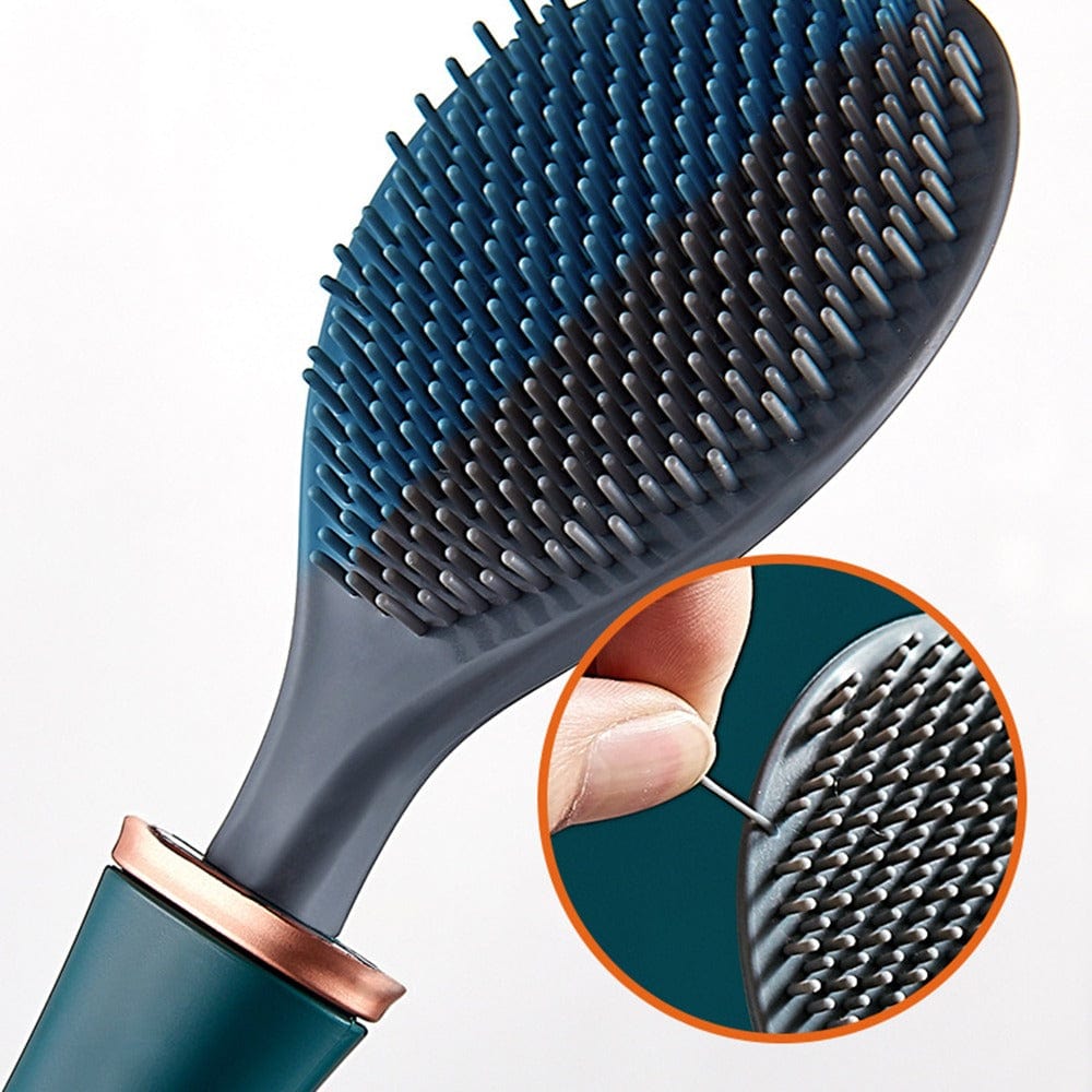 RoyaleGlow Flexible Silicone Toilet Brush for Ultimate Clean
