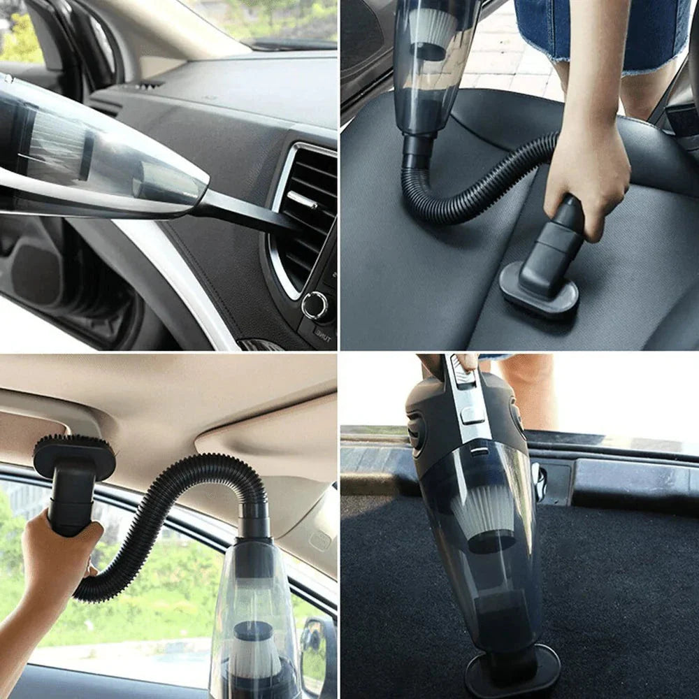 Luxora Handheld Cordless Vacuum Cleaner USB 120W 4000PA for Car Home Pet Hair Wet Dry