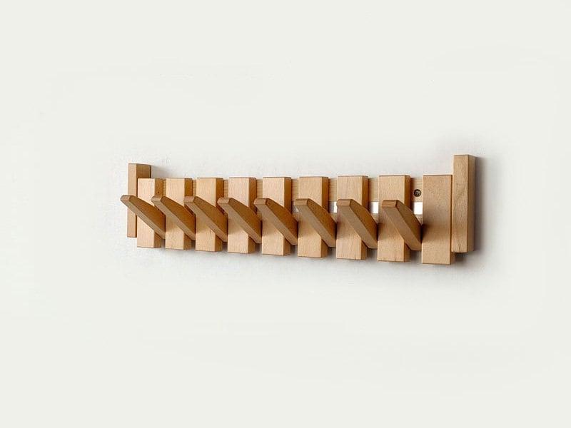 Luxora Handmade Wooden Coat Rack with Stylish Hooks