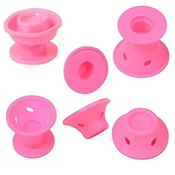 Royaleva Silicone Magic Curlers (Set of 10) for Effortless Curls