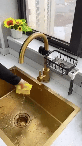 RoyaleGlow Ultimate Sink Organizer for Tidy Kitchen Space
