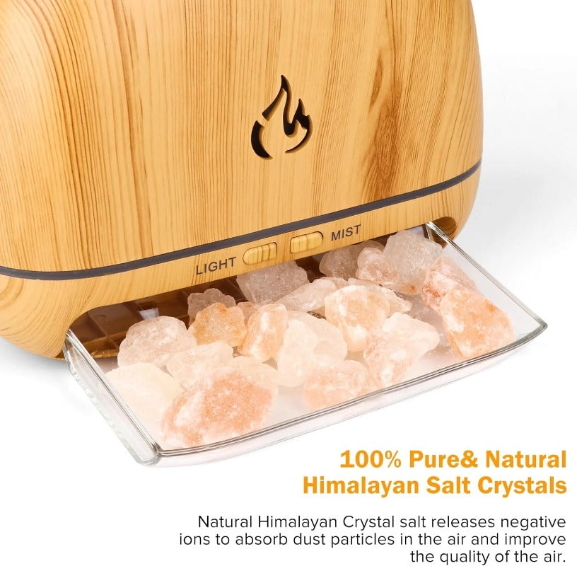 Royaleva Himalayan Salt Lamp - Air Purifying Light Source