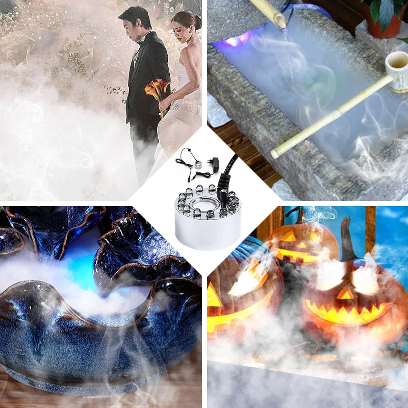 RoyaleGlow LED Light Fogger Water for Magical Effects