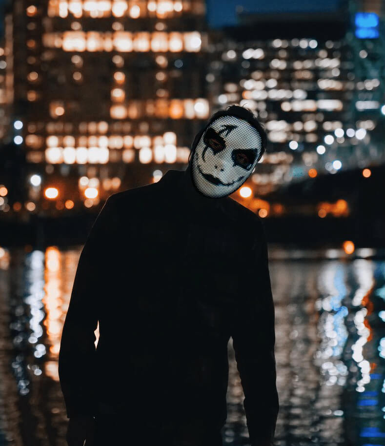 Royaleva Lights LED Smart Mask for Ultimate Party Fun