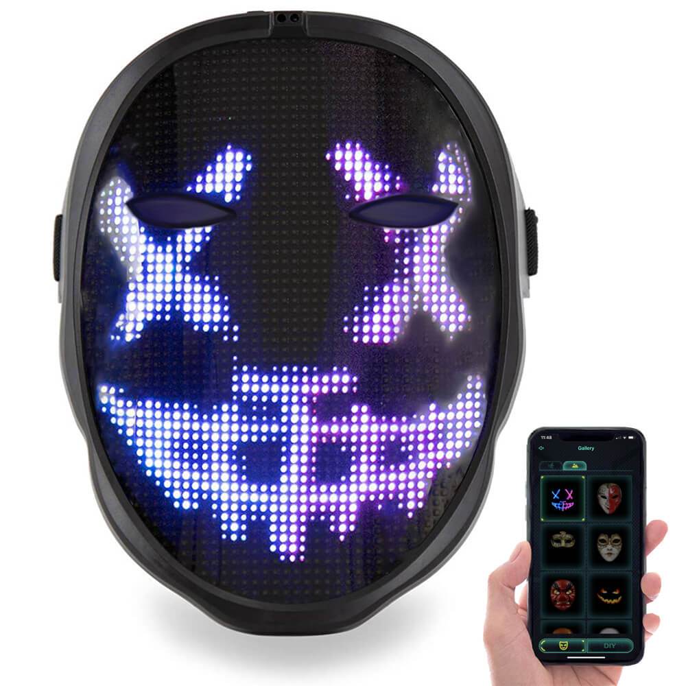Royaleva Lights LED Smart Mask for Ultimate Party Fun