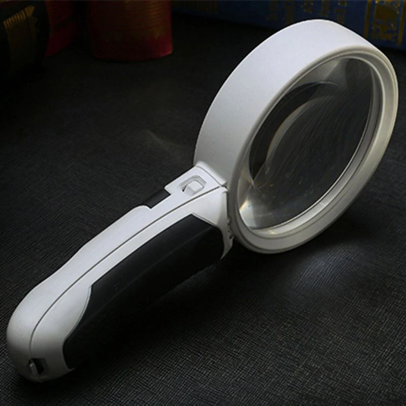 Luxora Optical Magnifying Glass with LED Light 20X Zoom