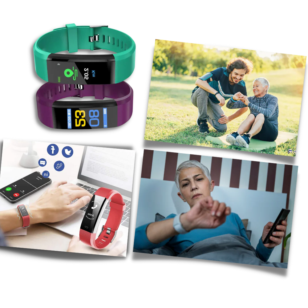 Luxora Senior Smartwatch with Health Tracking Features