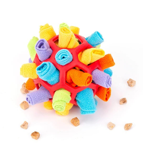 RoyaleGlow Snuffle Ball Dog Chew Toy for Fun Play