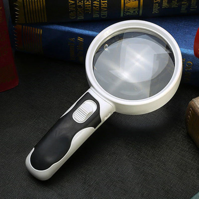 Luxora Optical Magnifying Glass with LED Light 20X Zoom