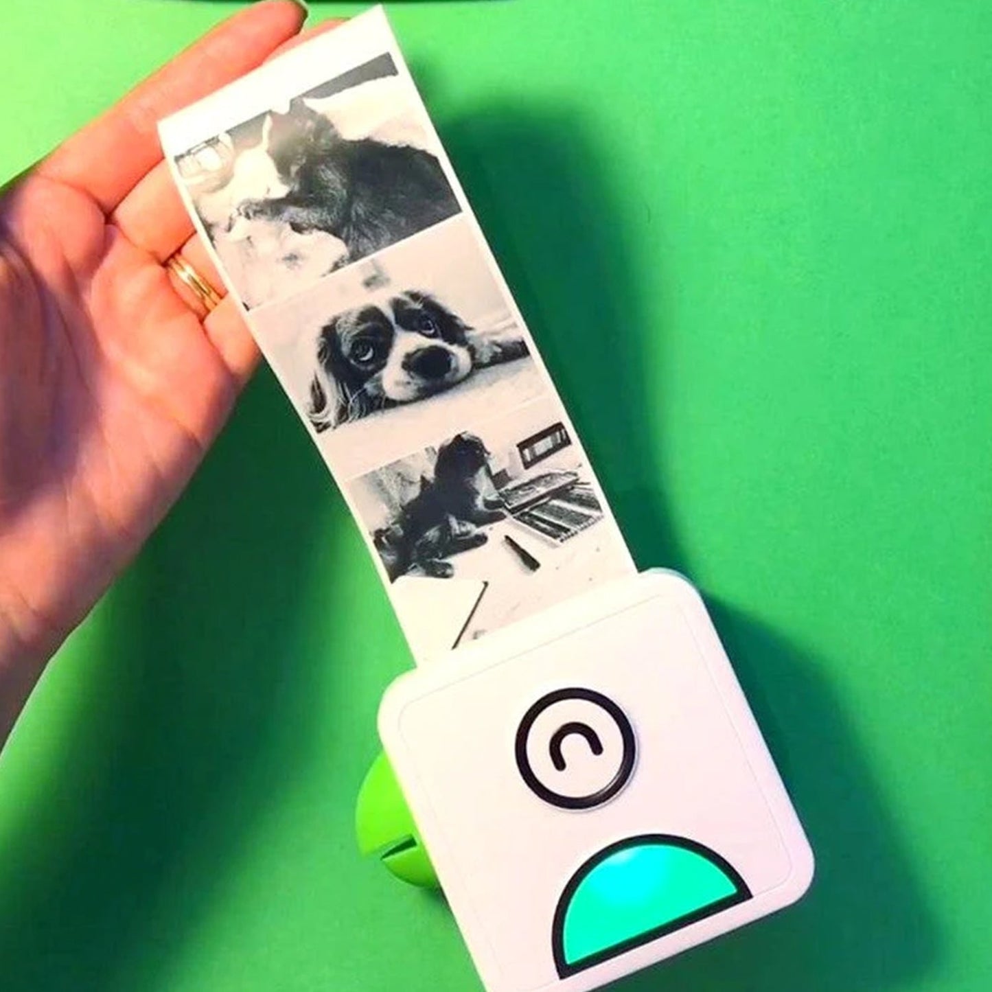 LuxRoyale Pocket Inkless Printer for Instant Photos