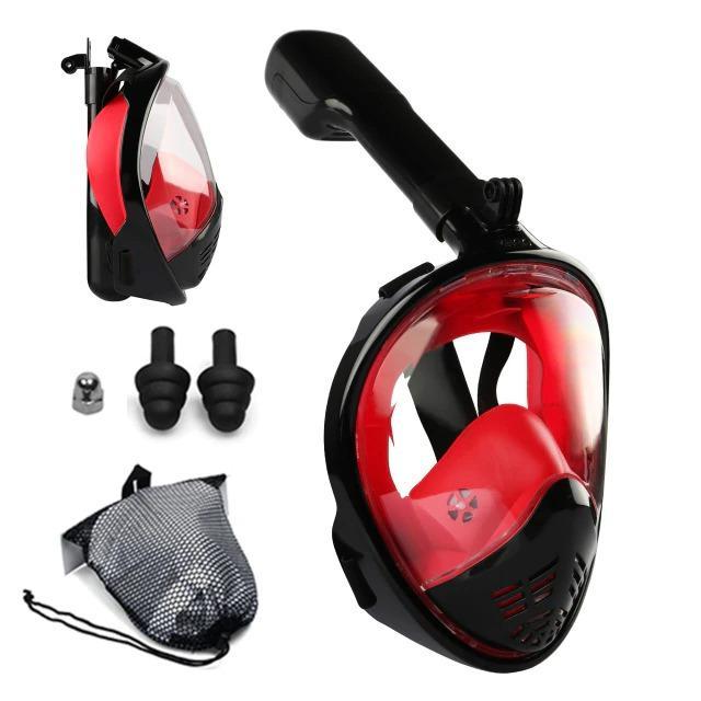 RoyaleGlow Full Face Anti Fog Underwater Scuba Diving Mask