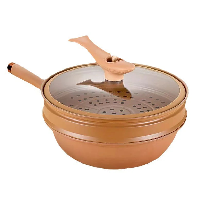 Luxora Ultimate Wok Cooker for Fast Healthy Meals