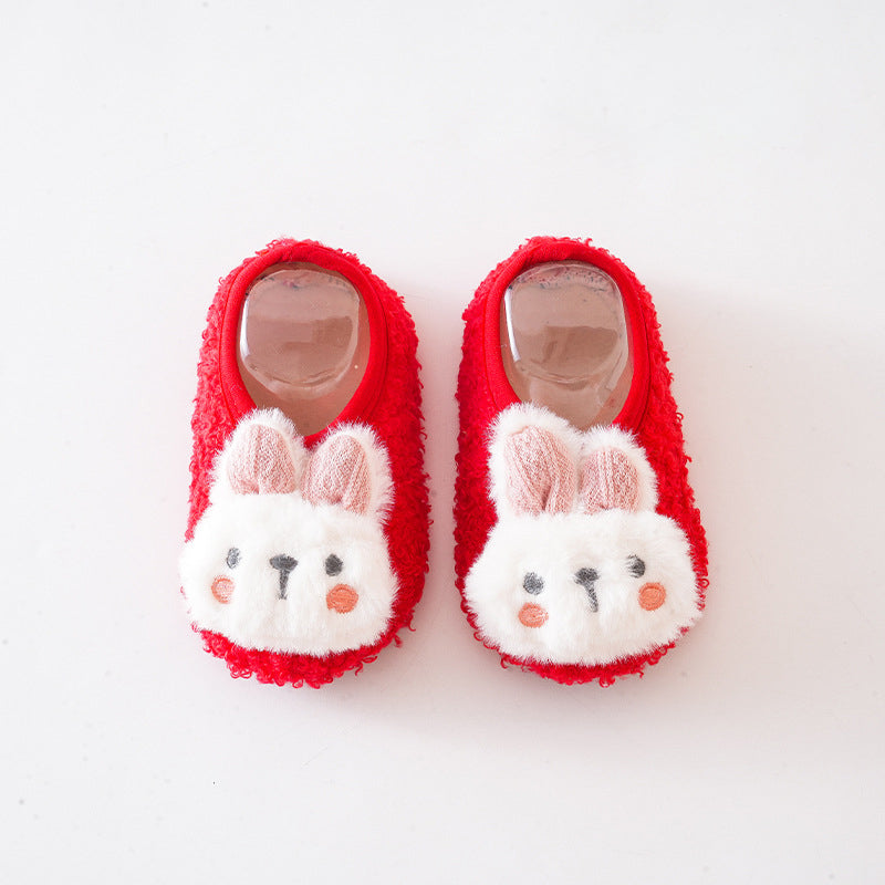 Royaleva Cozy Baby Sock Shoes with Anti-Slip Soles