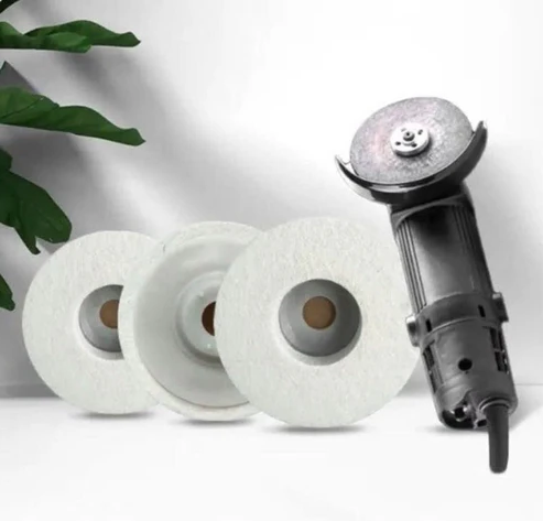 RoyaleGlow Polishing Disc - Universal Fit 4 Inch Wool Wheel