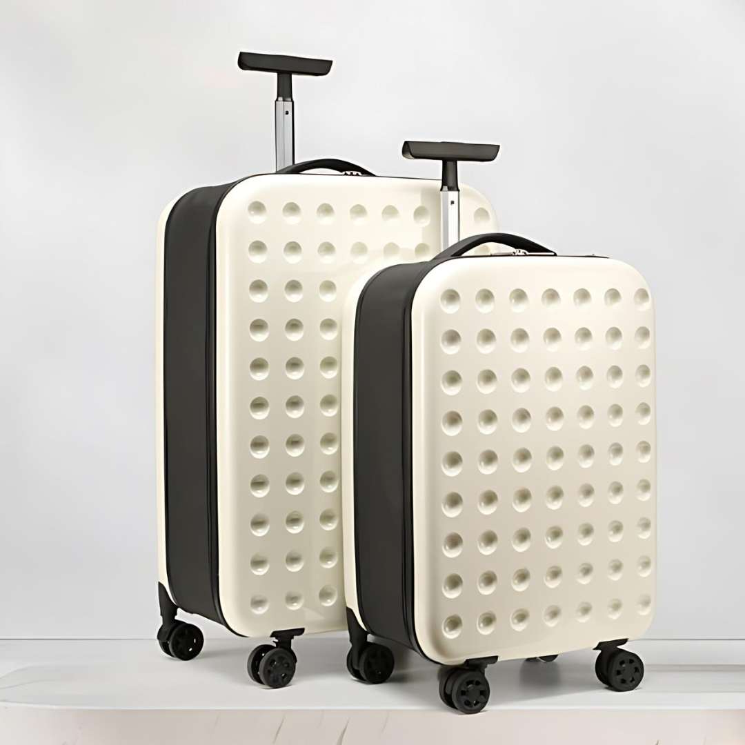 Luxora 360° Foldable Travel Suitcases with Wheels 20 Inch
