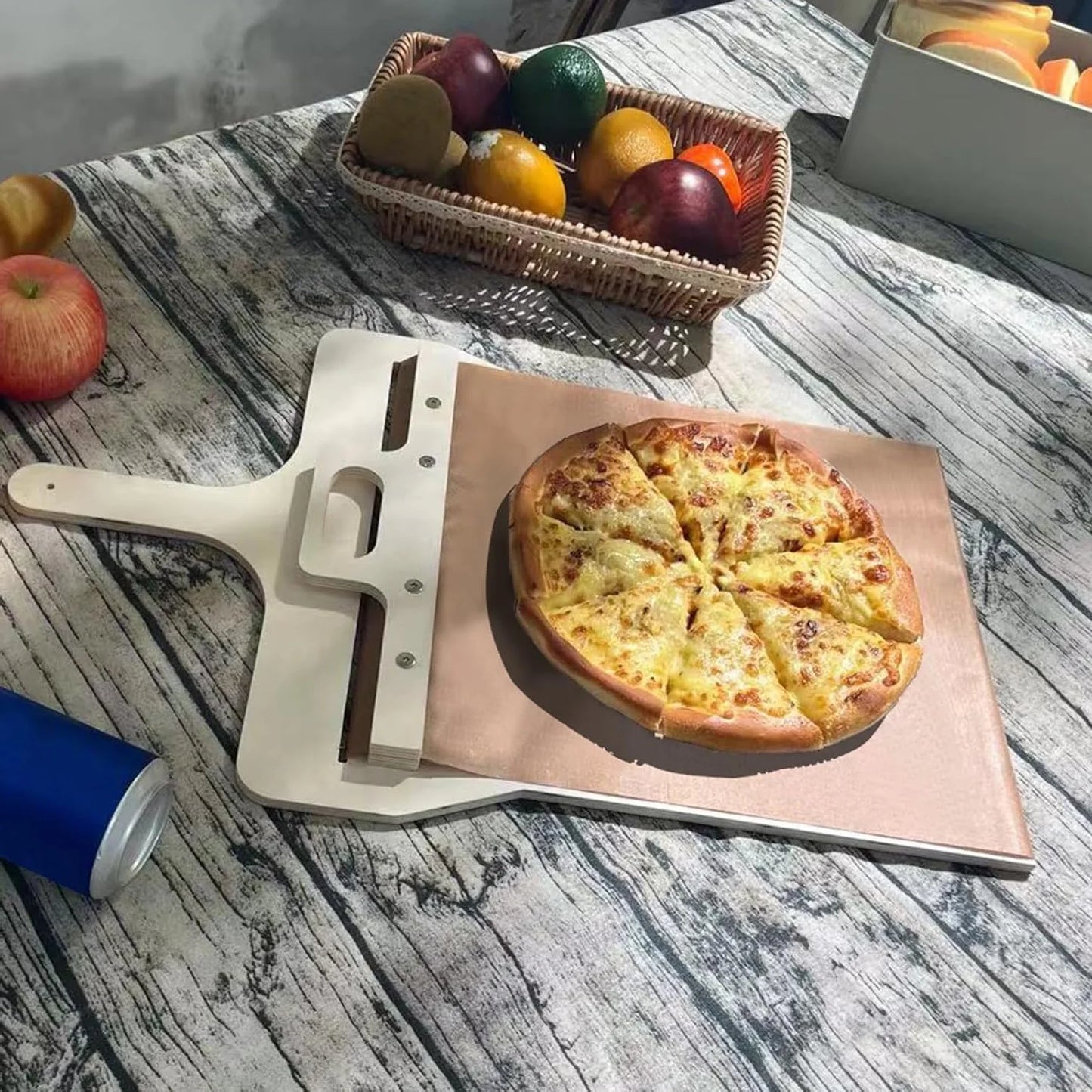 Luxora Sliding Pizza Peel – Easily Transfer & Serve Your Pizza