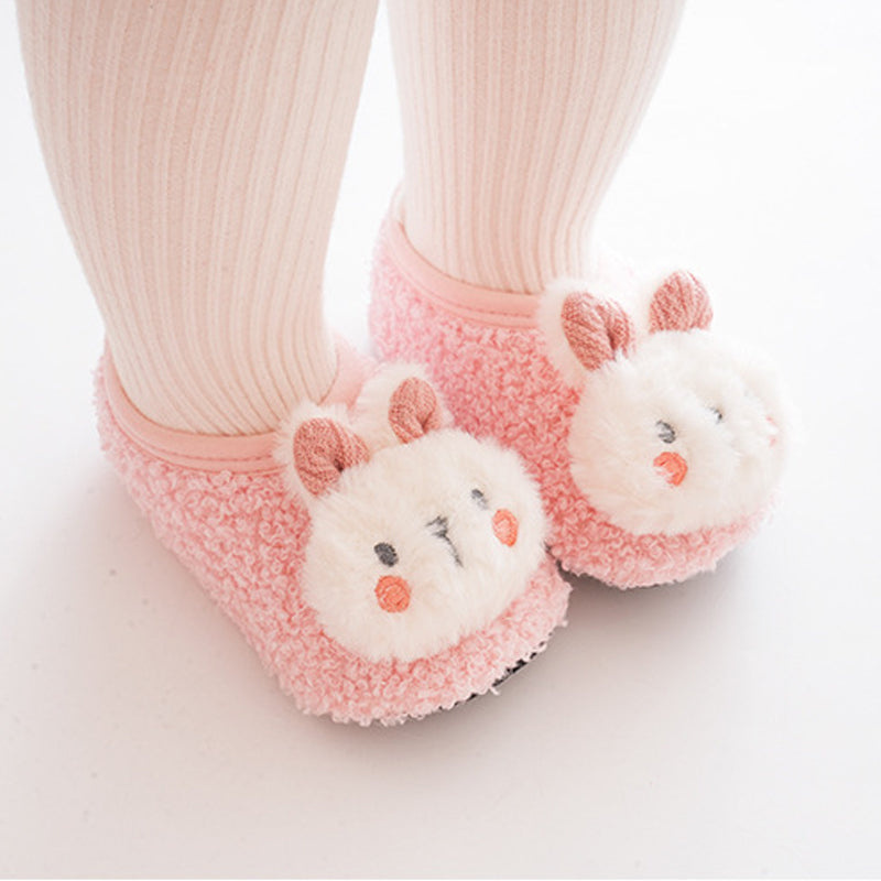 Royaleva Cozy Baby Sock Shoes with Anti-Slip Soles