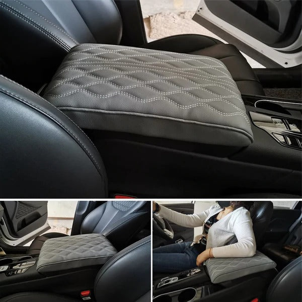 Royaleva Leather Car Armrest Box Pad (Universal Style)