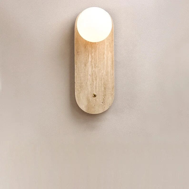 RoyaleGlow Asian Wabi Glow Lamps in Natural Marble