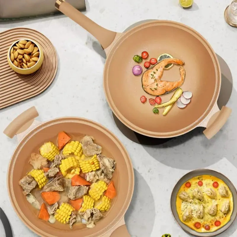 Luxora Ultimate Wok Cooker for Fast Healthy Meals