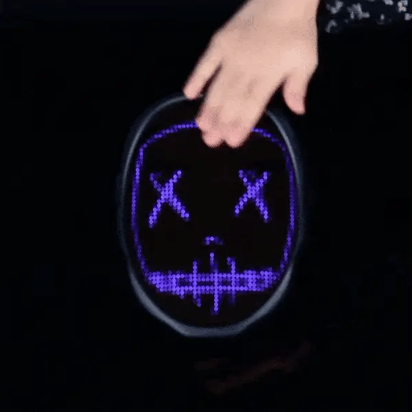 Royaleva Lights LED Smart Mask for Ultimate Party Fun