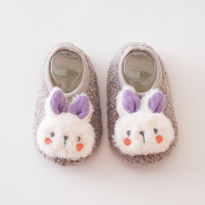 Royaleva Cozy Baby Sock Shoes with Anti-Slip Soles