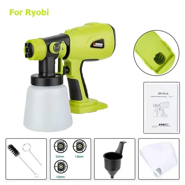 Royallure Effortless PaintMaster Pro – Universal Battery Spray Gun, Lightweight DIY Finish