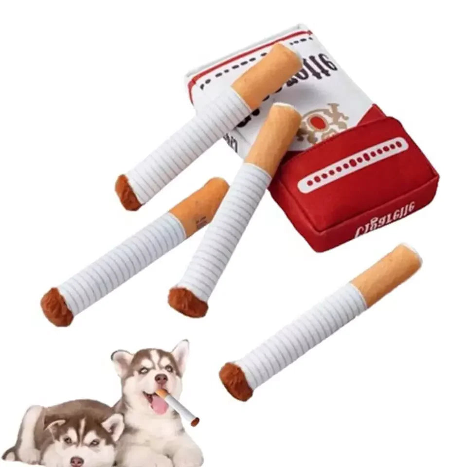 Royaleva Cigarette Dog Toys - Fun Chew Toys for Dogs