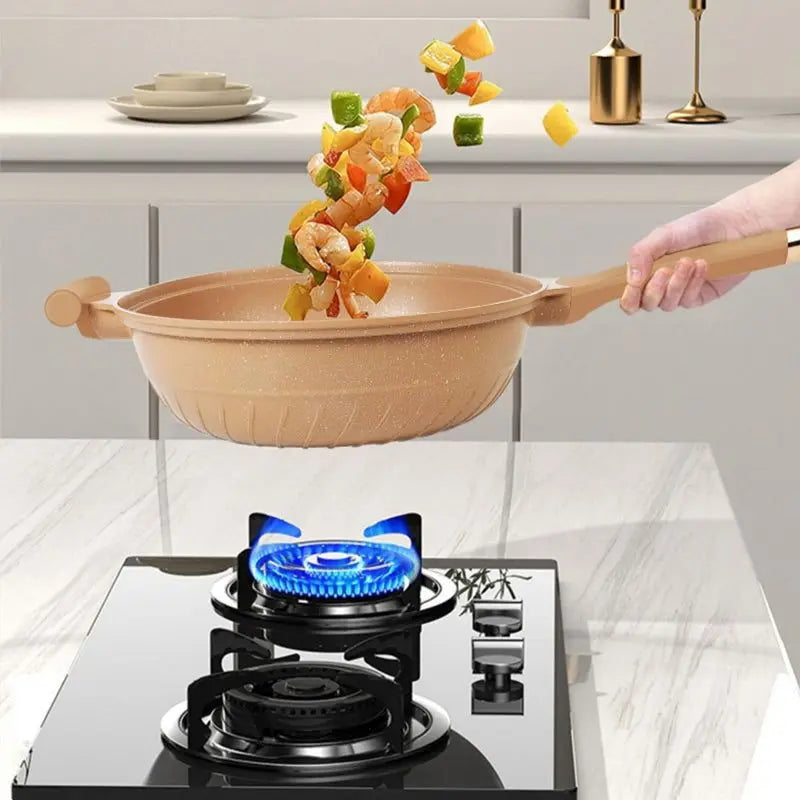 Luxora Ultimate Wok Cooker for Fast Healthy Meals