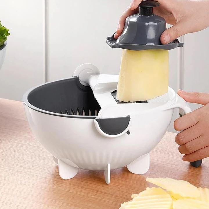 Luxora 7-in-1 Chopper and Vegetable Slicer with Blades