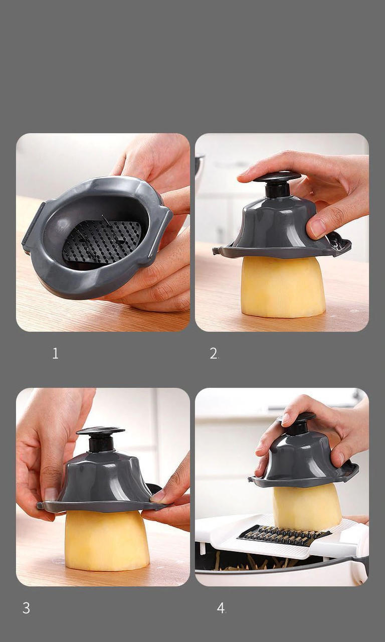 Luxora 7-in-1 Chopper and Vegetable Slicer with Blades