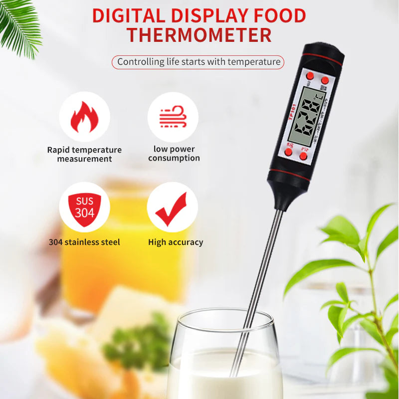 Royaleva Digital Cooking Thermometer with Accurate Readings