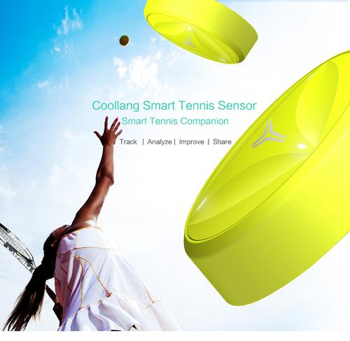RoyaleGlow Smart Tennis Racket Sensor for Real-Time Data Tracking