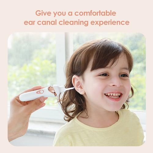 Rayvia Ear Vacuum Cleaner with LED Light and Silicone Tip