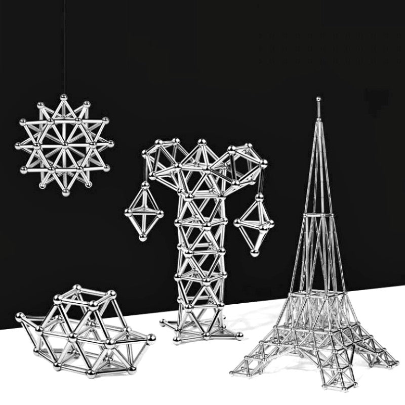 RoyaleGlow Magnetic Sticks & Balls For Innovative Toys Building