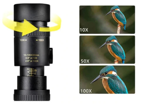 Luxora High-Definition Waterproof Monocular Telescope
