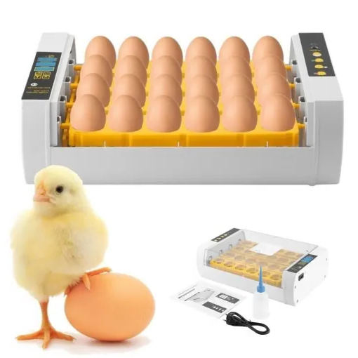 Luxora Premium Egg Incubator Automatic Chicken Quail Egg Hatcher 24 Eggs