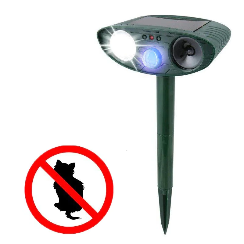 Luxora Dog Outdoor Solar Ultrasonic Repeller - Get Rid of Dogs in 48 Hours or It's FREE