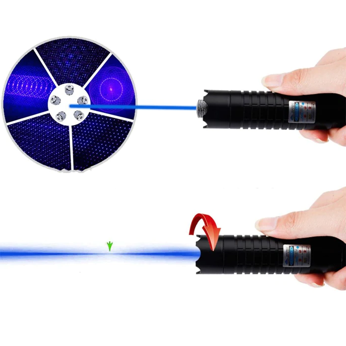 RoyaleGlow Burning Blue High-Power Tactical Laser Torch