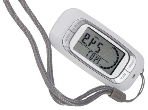 Luxora Walking 3D Pedometer with Clip and Strap Plus 30 Days Memory Accurate Step Counter