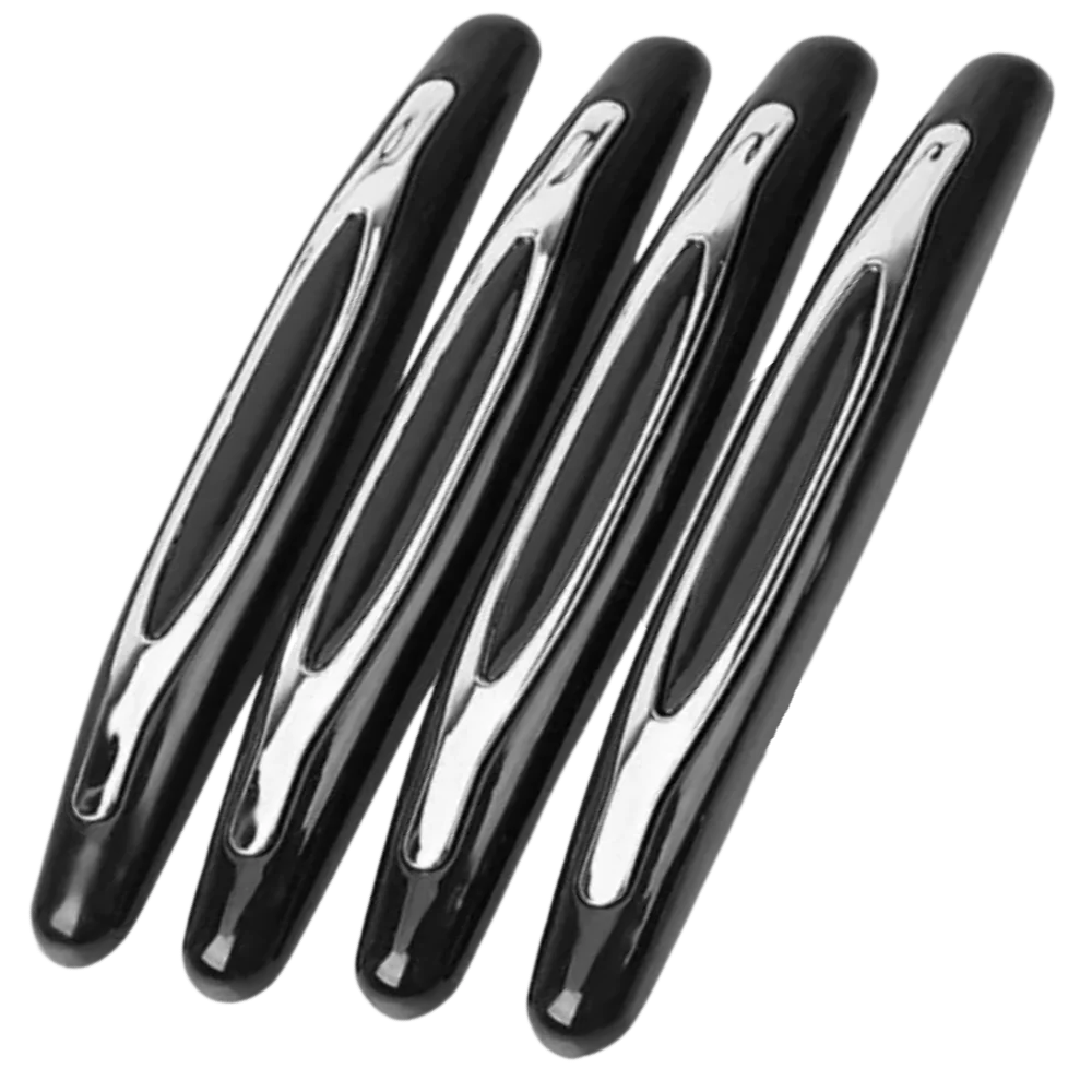 RoyaleGlow 4-Pack Car Door Protection Strips - Durable and Discreet