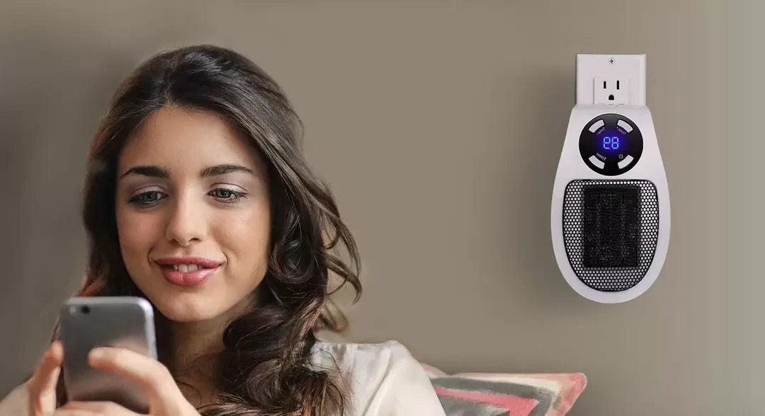 Royaleva 500W Mini Portable Electric Heater for Home Use