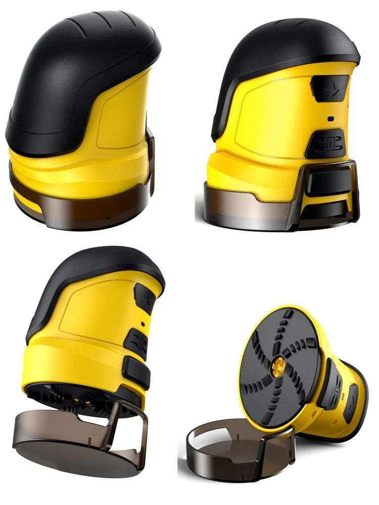 LuxRoyale Anti-Freeze Electromagnetic Car Snow Removal Device - USB Rechargeable Electric Ice Scraper