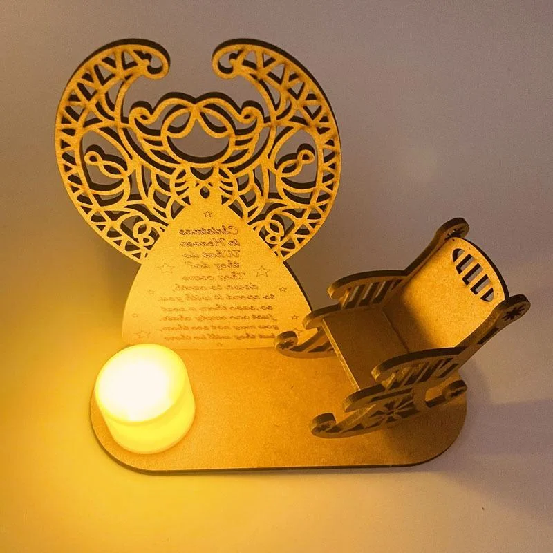 Royaleva Christmas Remembrance Ornament with Rocking Chair Design