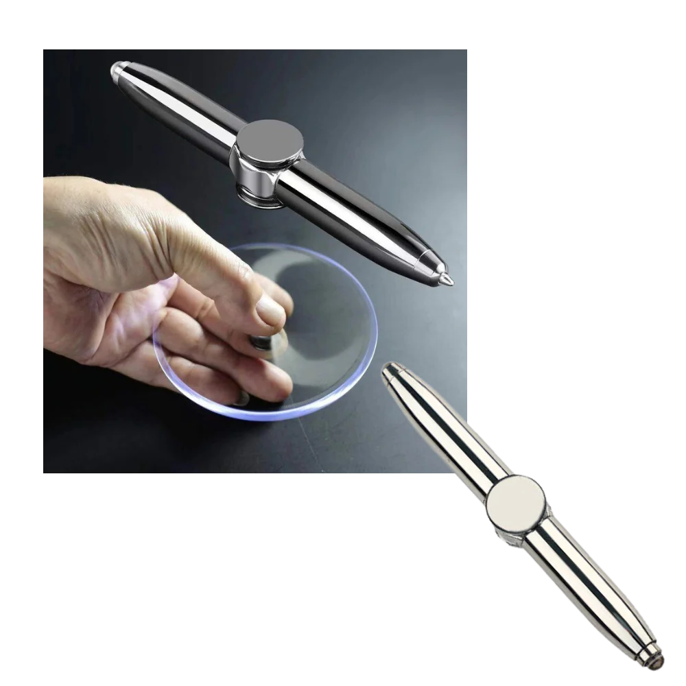 Luxora Fidget Spinner Pen with LED Light - Stress Relief Toy