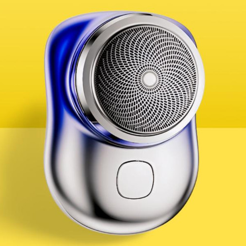 RoyaleGlow Men's Mini Electric Shaver for Smooth Shaving