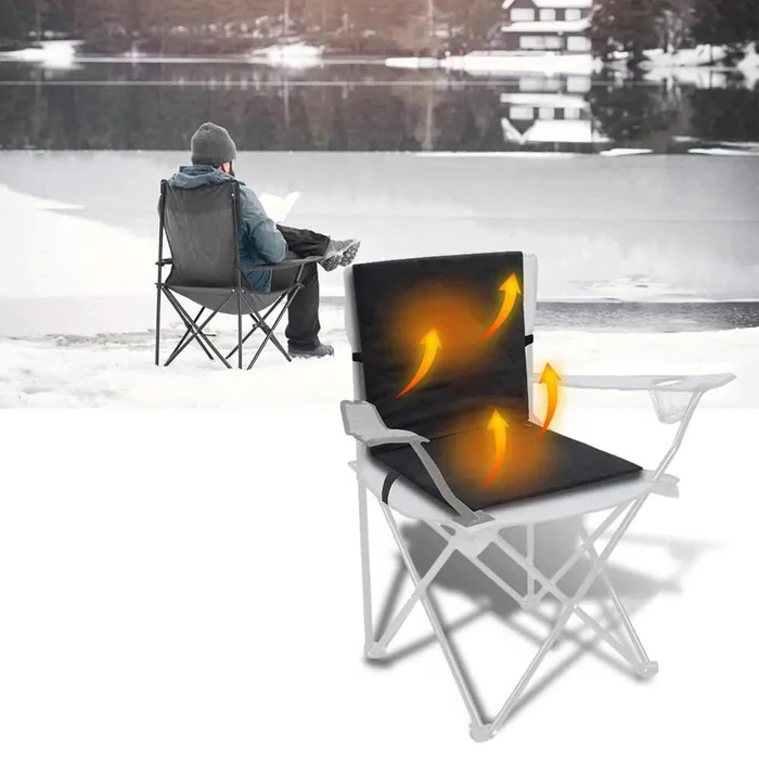 Royaleva Foldable Heated Seat Cushion - 3 Level Temperature Controller Seat Cushion Heater Pad