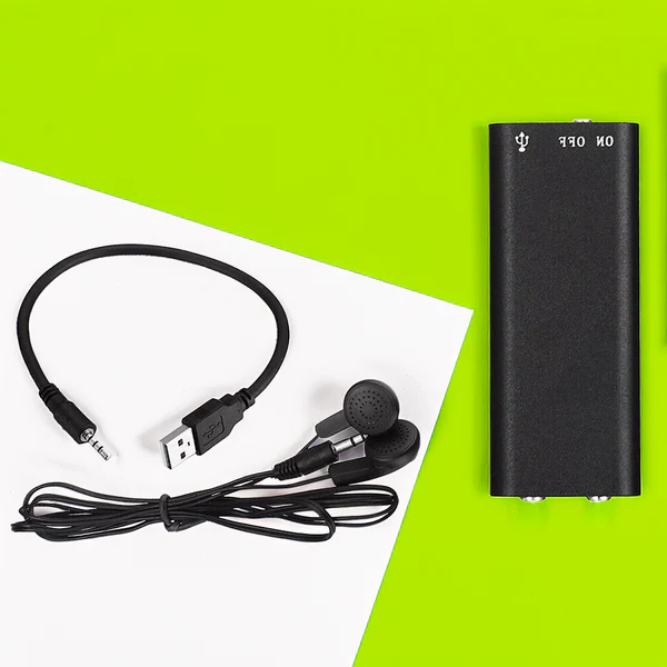 Royaleva Mini Voice-Activated Recorder with 32GB Storage