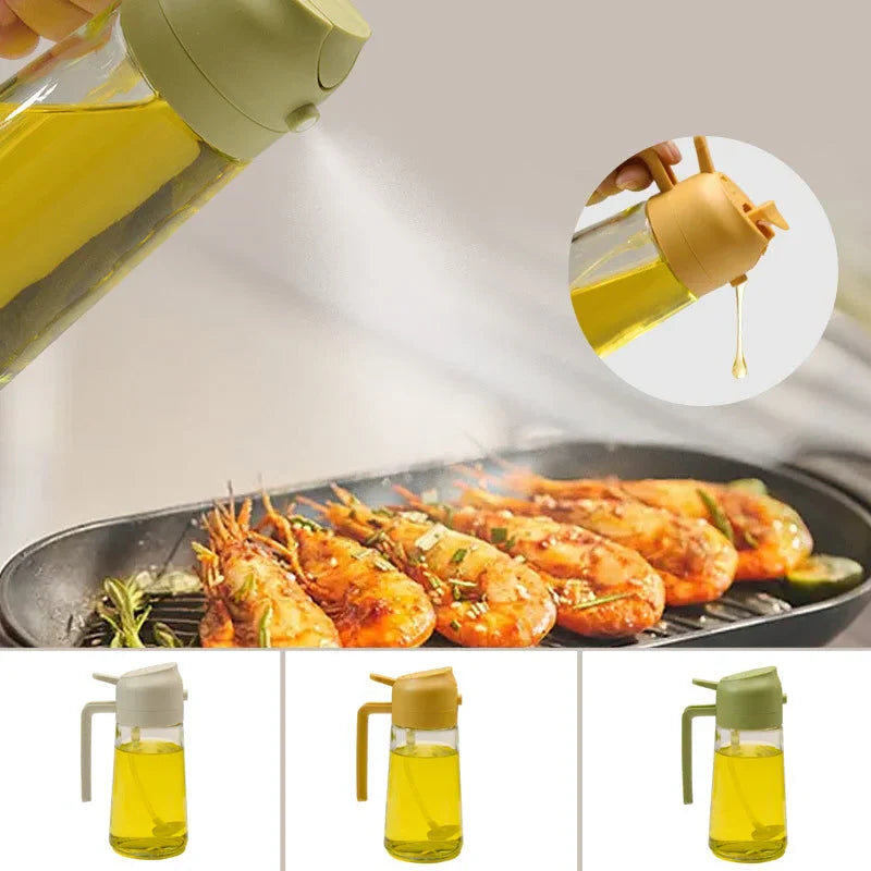 Royaleva 2-in-1 Glass Oil Sprayer and Dispenser Tool